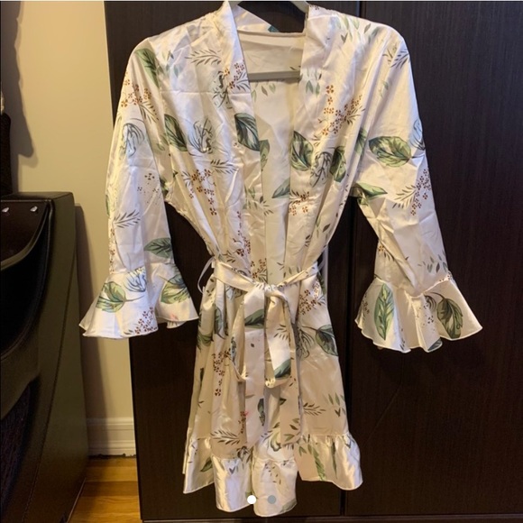 Other - silky bathrobe